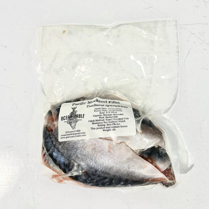 Frozen Pacific Mackerel