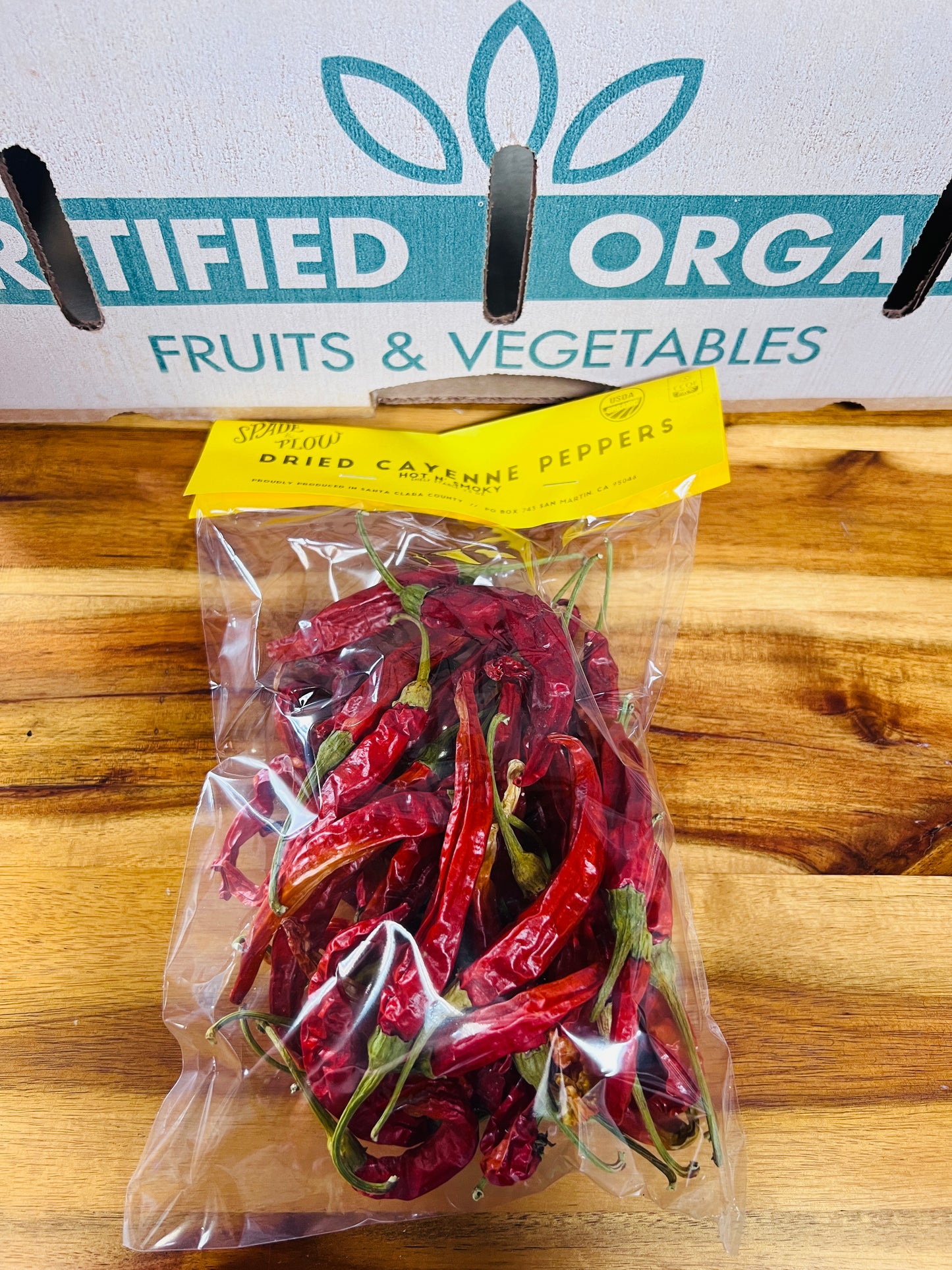 Dried Cayenne Peppers - 1.5 oz